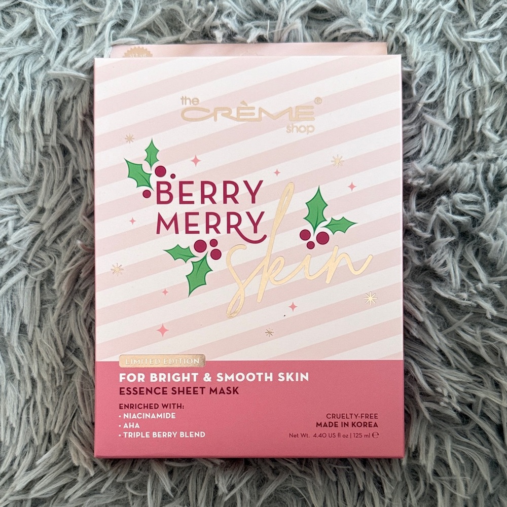 Berry Merry Skin Essence Sheet Mask